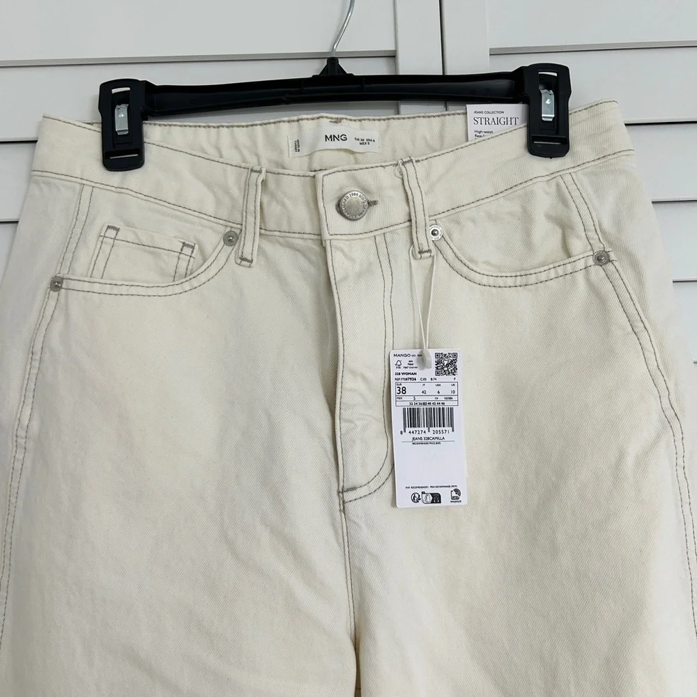 NWT Mango High Waist Balloon Jeans - Picture 4 of 10